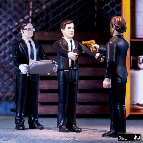 Super7 The Office Threat Level Midnight Michael Scott as Michael Scarn - 3.75" The Office Action Figure with Accessory Classic TV Show Collectible...